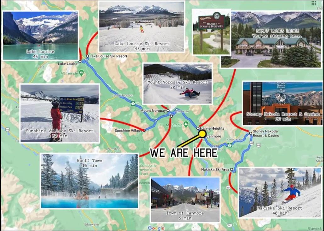 Mountainview -Privatechalet Sleep7- 5Min To Dt Vacation Home Canmore Exterior photo